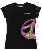Pacyfa Psychodelic BLACKRGB - koszulka damska